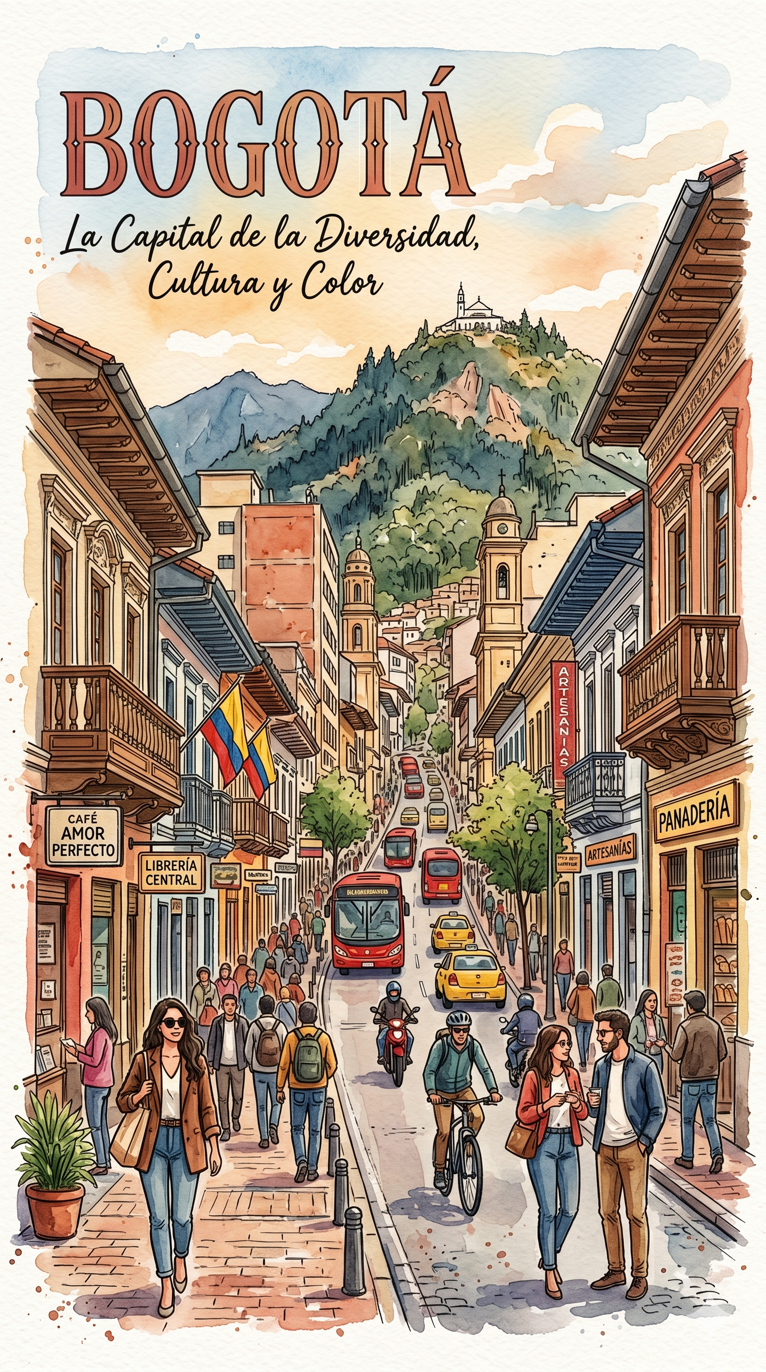 Colombia — Vista al Mar